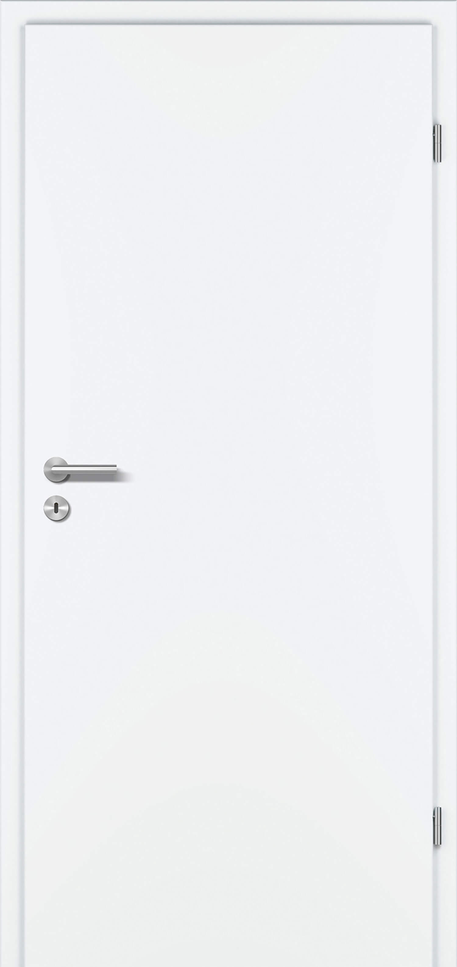 Abbildung einer weißen Innentür